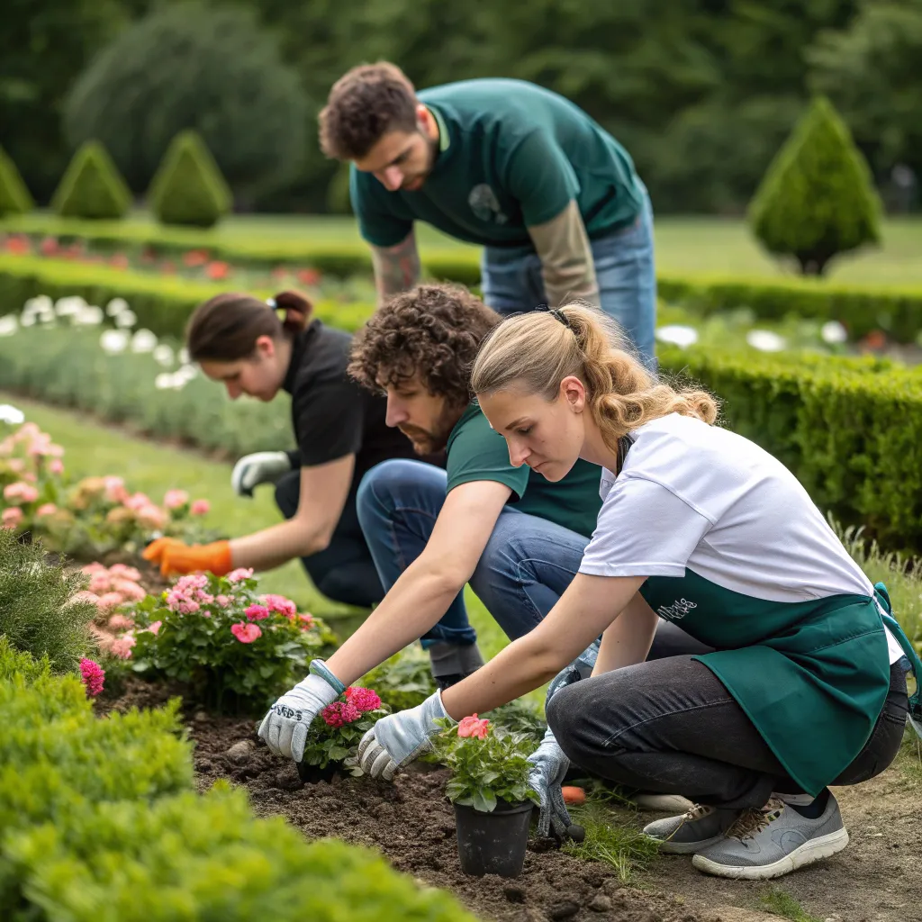 VYRANTHOLIV team gardening